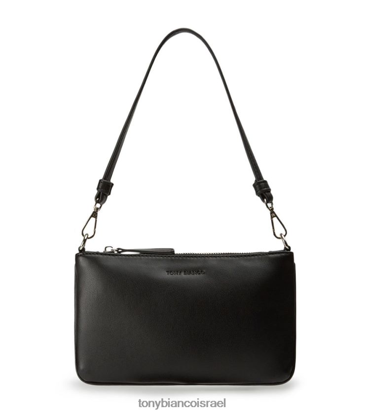 שקיות | נשים עור שחור Tony Bianco תיק כתף בנגו 8BNR8T706